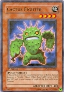 Cactus Fighter Card Front