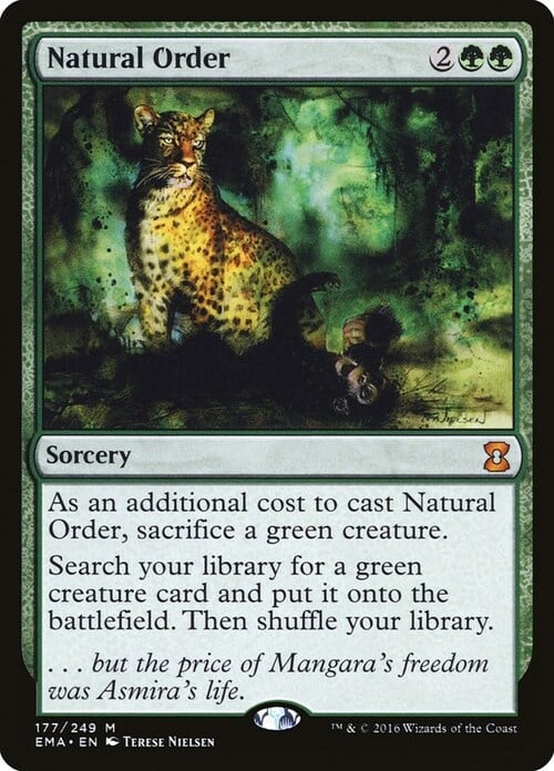 Natural Order Card Front