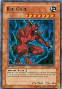 Red Ogre Card Front