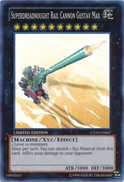 Superdreadnought Rail Cannon Gustav Max Card Front