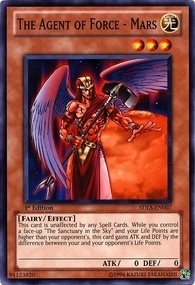 The Agent of Force - Mars Card Front