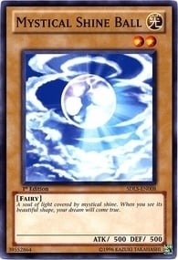 Mystical Shine Ball Card Front