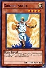 Shining Angel Card Front