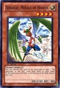 Zeradias, Herald of Heaven Card Front