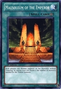 Mausoleum of the Emperor Card Front