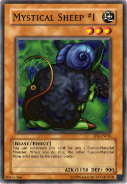 Mystical Sheep #1 Card Front