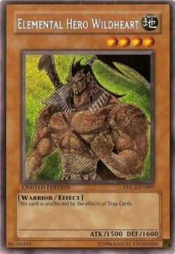 Elemental HERO Wildheart Card Front