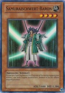Barone Spada Samurai Card Front