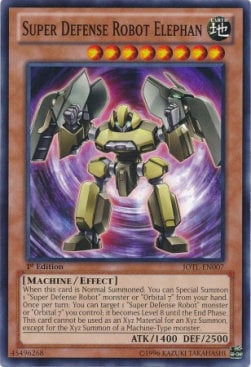 Super Robot da Difesa Elefante Card Front