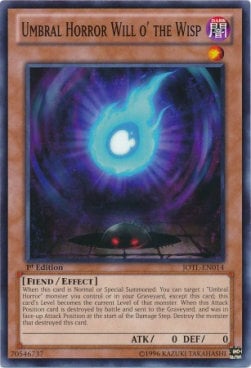 Will o' the Wisp Orrore Umbral Card Front