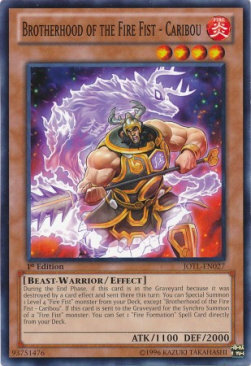 Brotherhood of the Fire Fist - Caribou Card Front