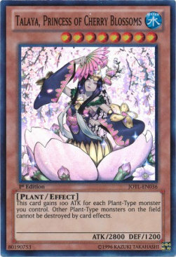 Talaya, Princess of Cherry Blossoms Card Front
