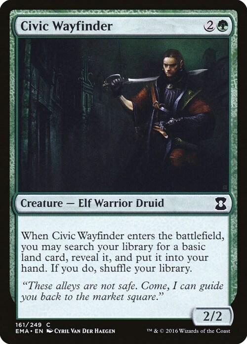 Civic Wayfinder Card Front