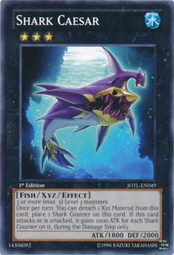 Shark Caesar Card Front