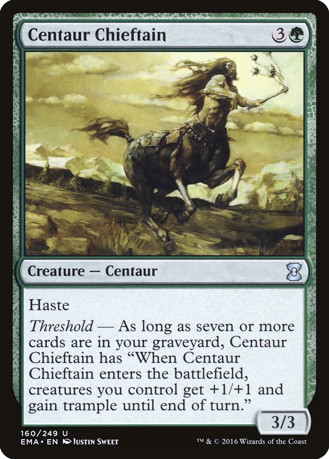mtg centaur cards Magic: the Gathering - (6/12) Mint / near mint condition trading card Magic: The Gathering Crashing Centaur