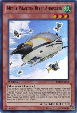 Mecha Phantom Beast Aerosguin Card Front
