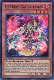 Fire King Avatar Yaksha · Super Rare 095