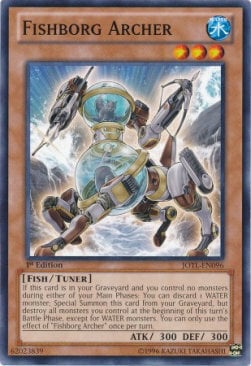 Fishborg Archer Card Front