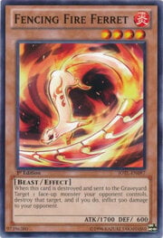 Fencing Fire Ferret · Common 097