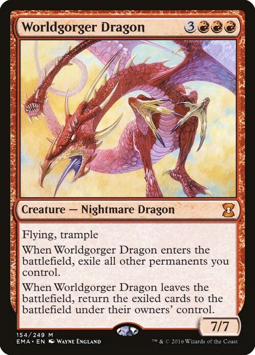 Worldgorger Dragon Card Front