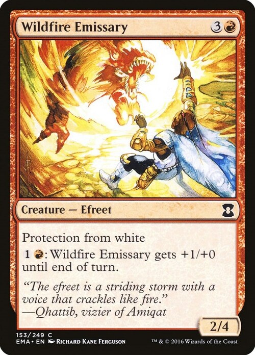 Wildfire Emissary Card Front