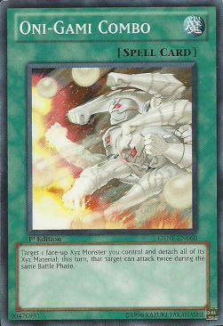 Oni-Gami Combo Card Front