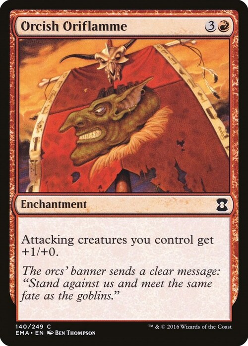 Orcish Oriflamme Card Front