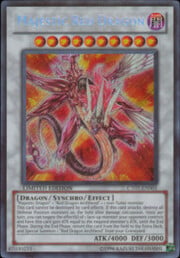 Dragón Rojo Majestuoso