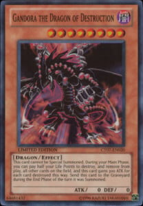 Gandora, il Drago della Distruzione Card Front