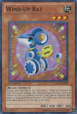 Wind-Up Rat Card Front