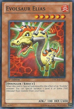 Evolsaur Elias Card Front