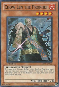 Chow Len the Prophet Card Front