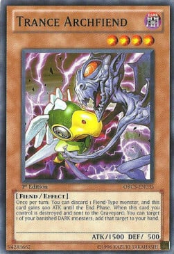 Trance Archfiend Card Front
