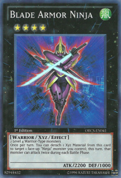 Blade Armor Ninja Card Front