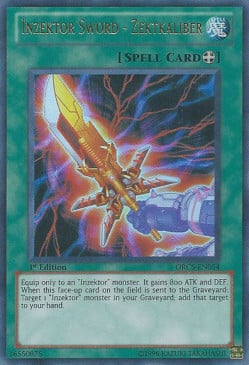 Inzektor Sword - Zektkaliber Card Front