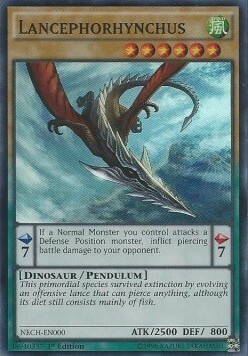 Lancephorhynchus Card Front