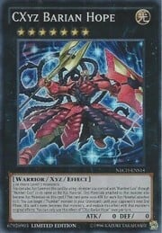 CXyz Barian Hope · Super Rare 014