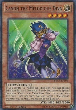 Canon la Diva Melodiosa Card Front