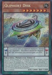 Qliphort Disk · Secret Rare 024sec