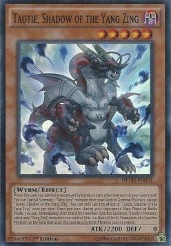 Taotie, Shadow of the Yang Zing Card Front