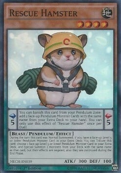 Rescue Hamster Card Front