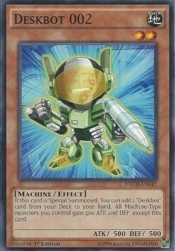 Deskbot 002 Card Front