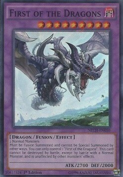 First of the Dragons Card Front