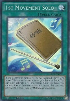 1st Movement Solo Card Front