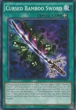 Cursed Bamboo Sword Card Front