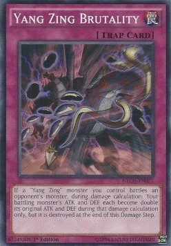 Yang Zing Brutality Card Front