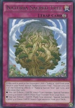 Naturia Sacred Tree Card Front