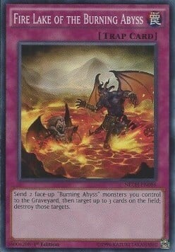 Fire Lake of the Burning Abyss Card Front