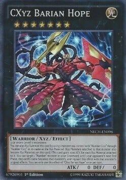 CXyz Barian Hope Card Front