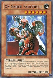XX-Saber Faultroll · Rare 007
